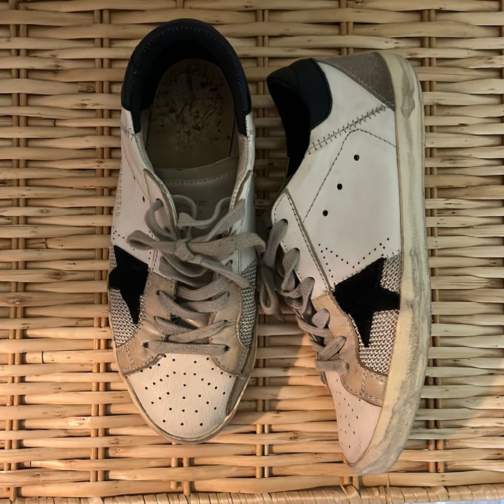 Golden goose sneakers white/gray/navy